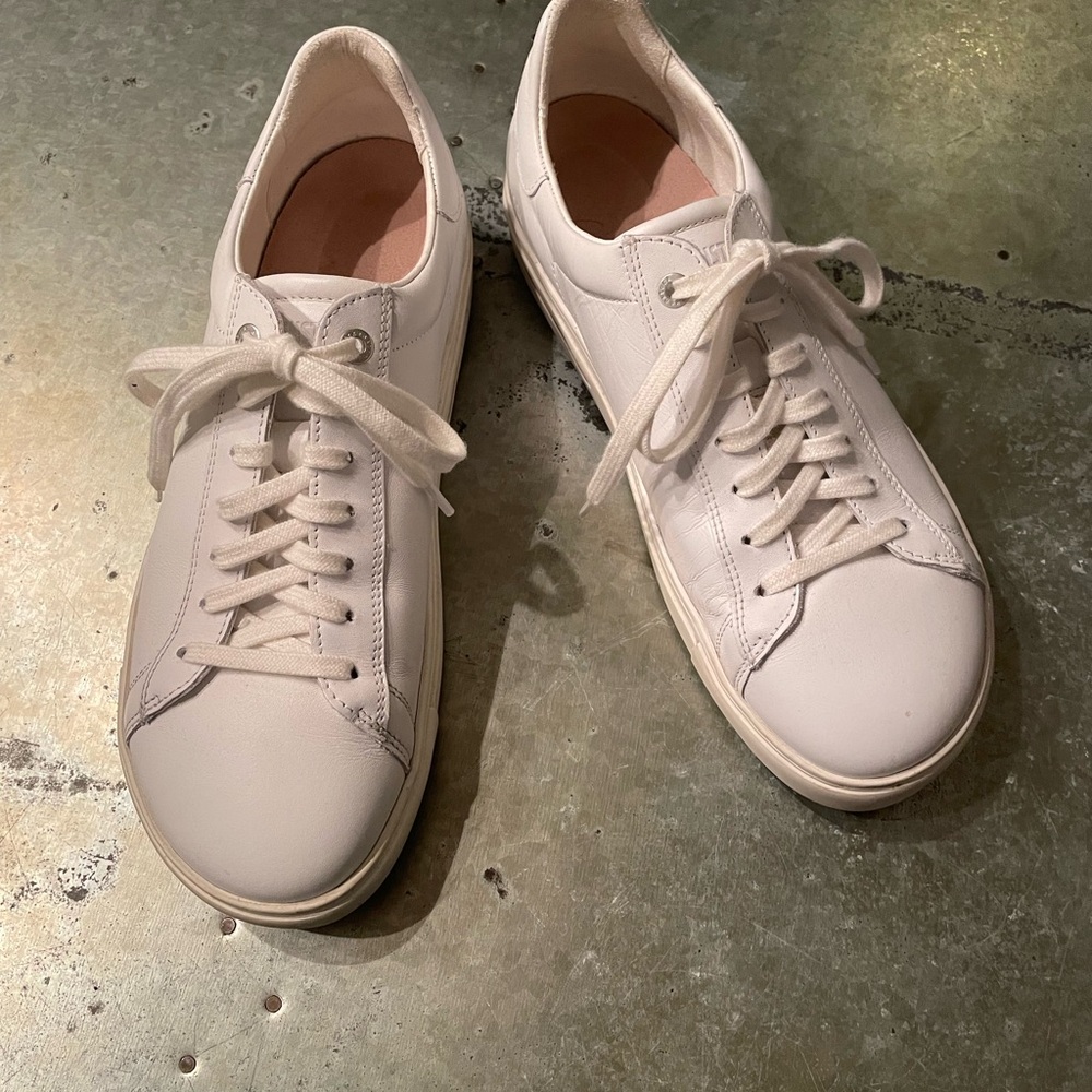 White Leather Sneakers